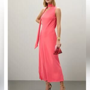 Ronny Kobo  One Shoulder Gown pink size 2